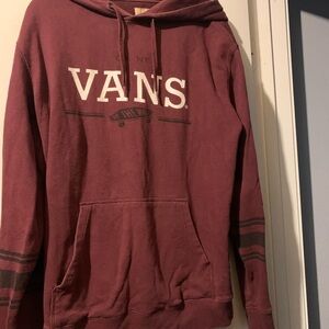 Vans Men's Dark Red Hoodie hoodie